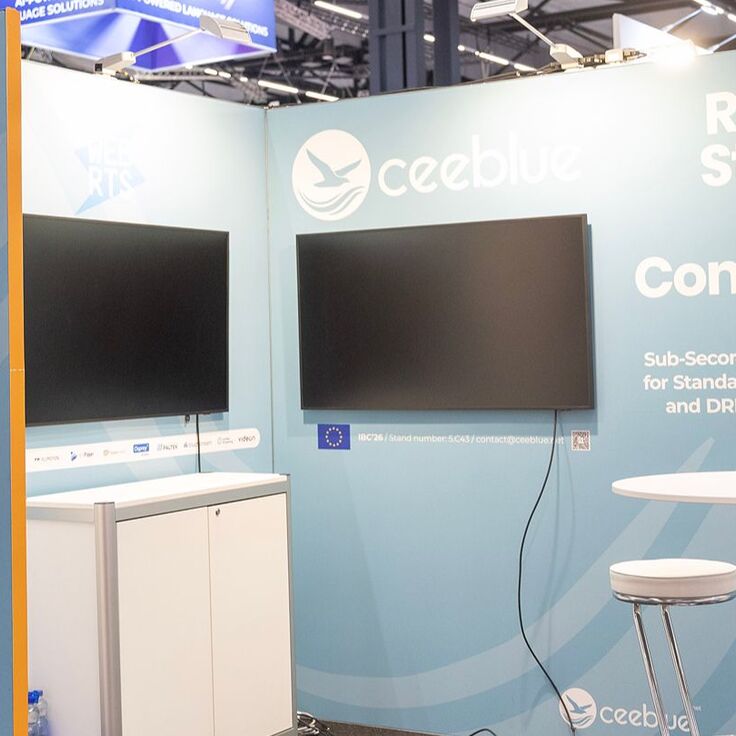 Hall 5 visitors can experience studio-grade content protection for live production on sub-second streams